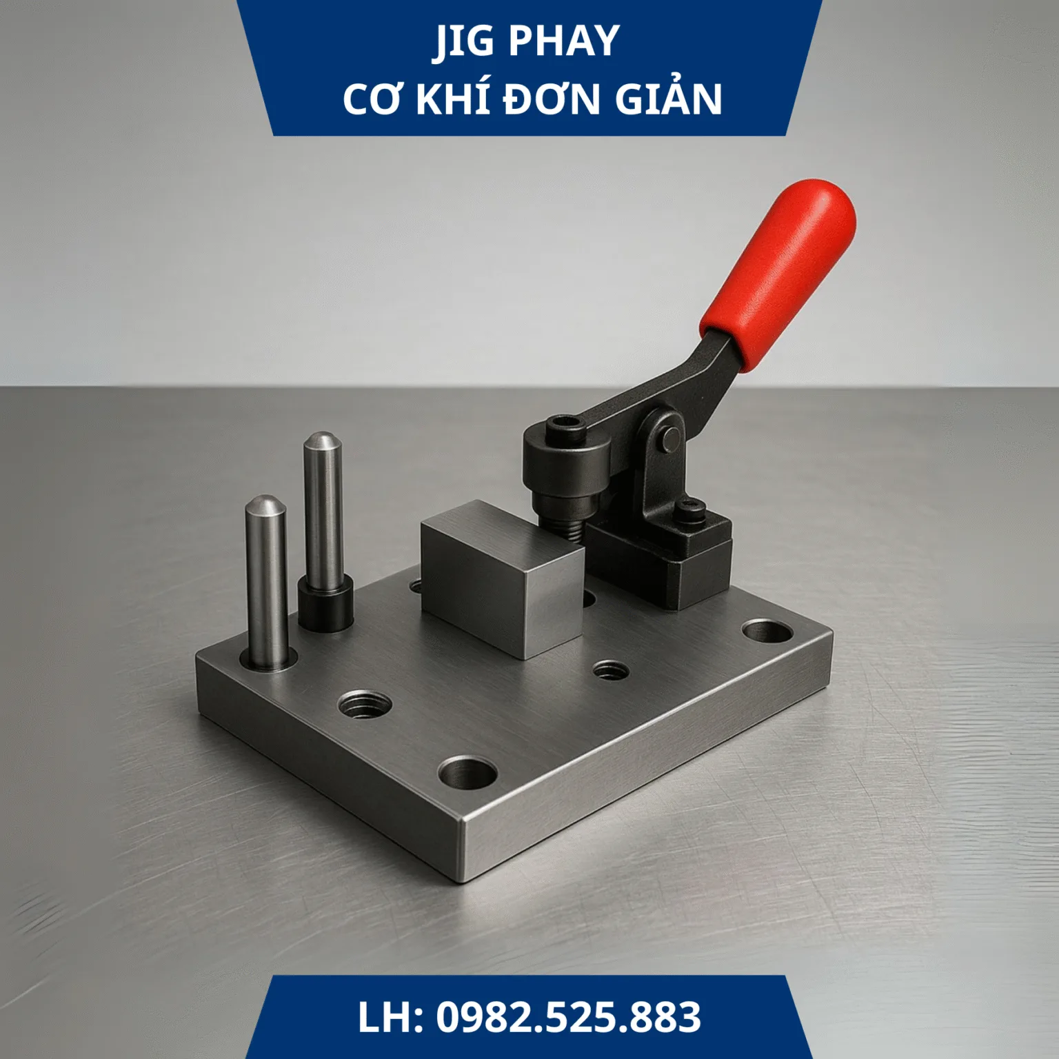 Gia công phay - JIG phay - Đồ gá phay